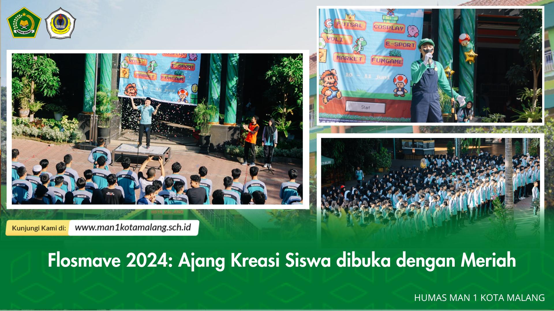 Flosmave 2024: Ajang Kreasi Siswa dibuka dengan Meriah
