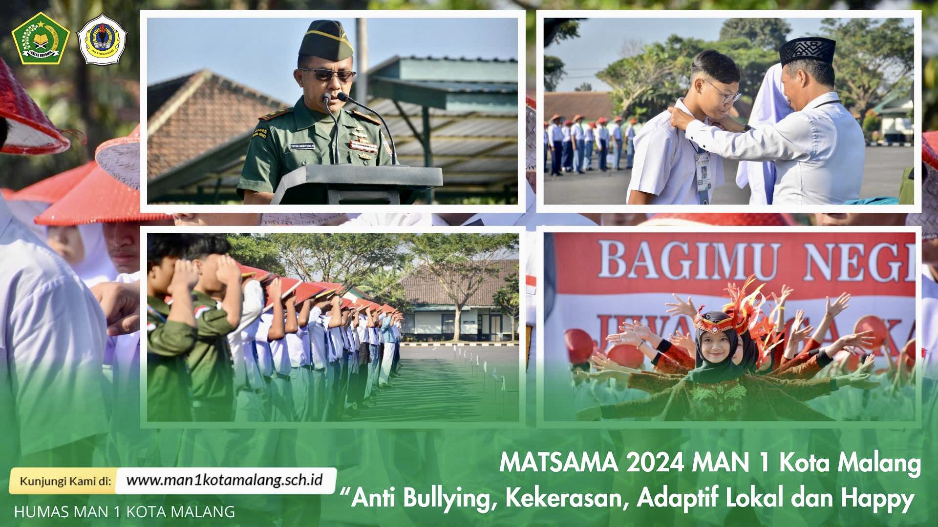 MATSAMA MAN 1 Kota Malang Anti Bullying, Adaptif Lokal, dan Happy