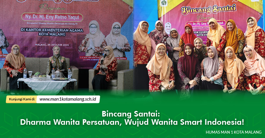 Bincang Santai: Dharma Wanita Persatuan, Wujud Wanita Smart Indonesia!