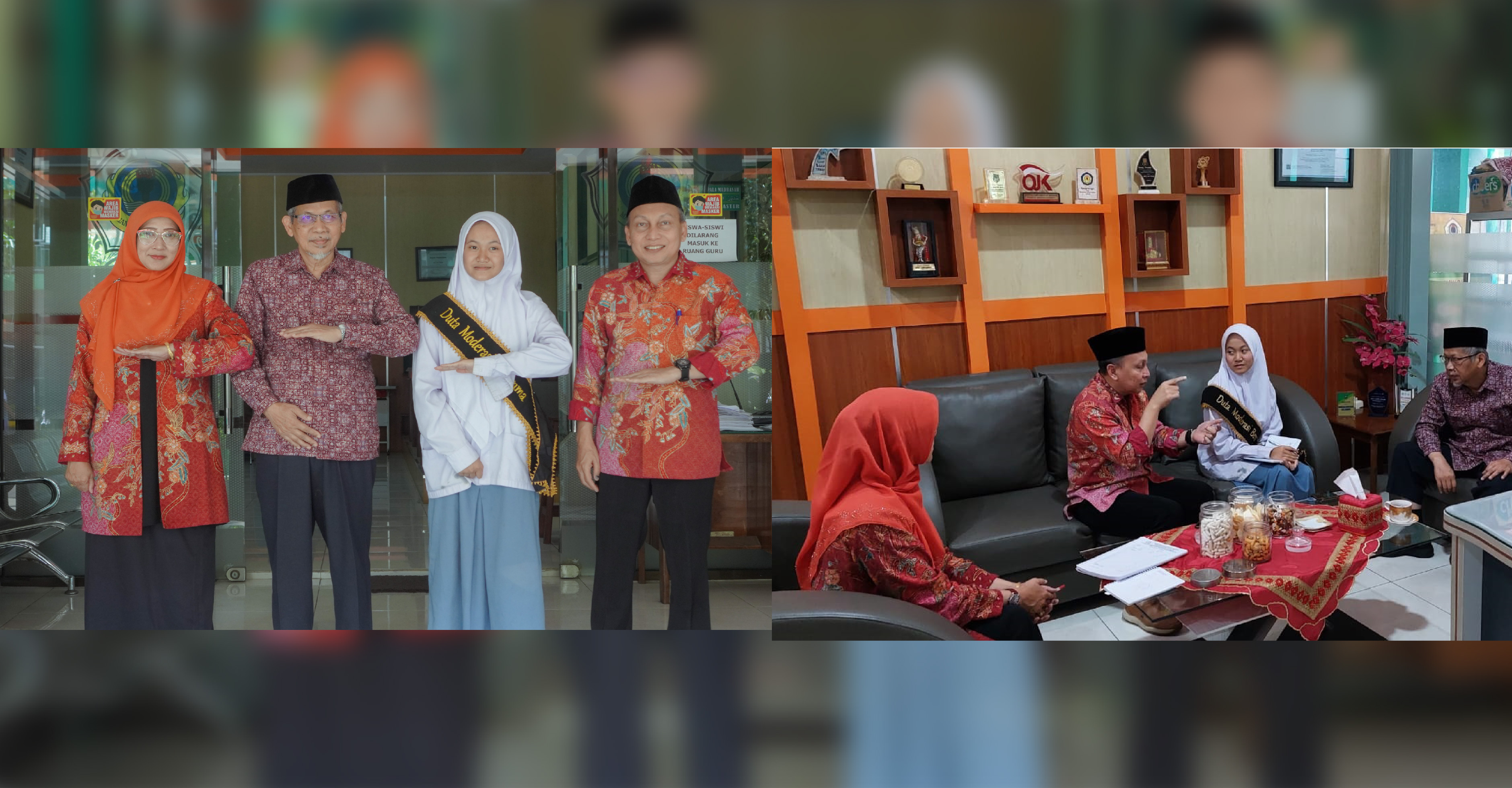 Matangkan Persiapan AKSI Moderasi Beragama, Giat Diskusi Duta IMMB dengan Ketua Forum Kerukunan Umat Beragama