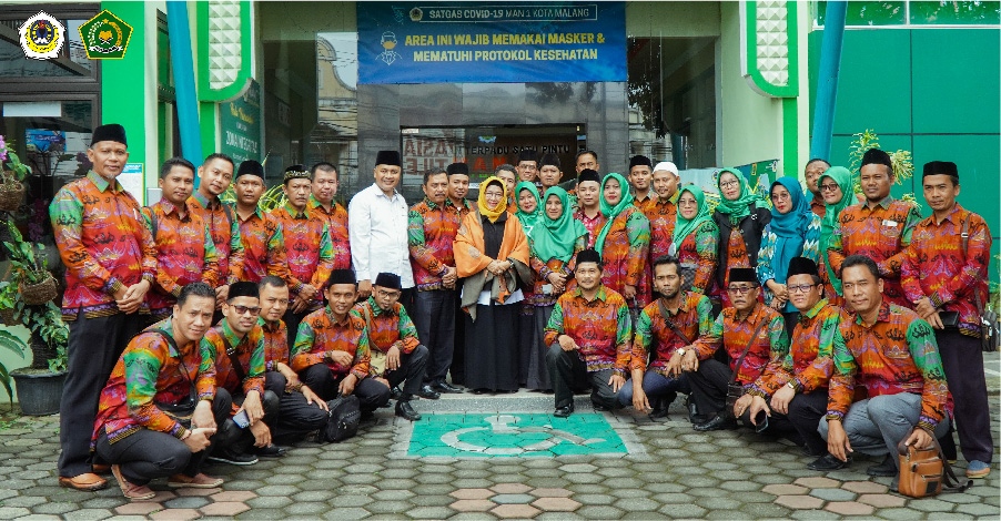 KKM MA LAMPUNG SELATAN LAKUKAN STUDI TIRU DI MAN 1 KOTA MALANG