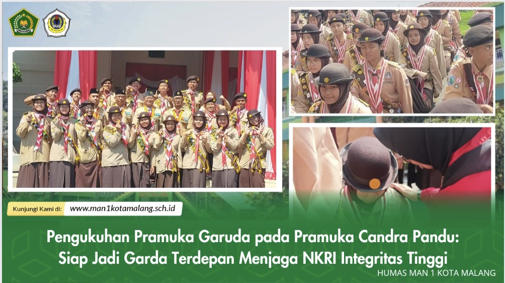 Pengukuhan Pramuka Garuda pada Pramuka Candra Pandu: Siap Jadi Garda Terdepan Menjaga NKRI Integritas Tinggi