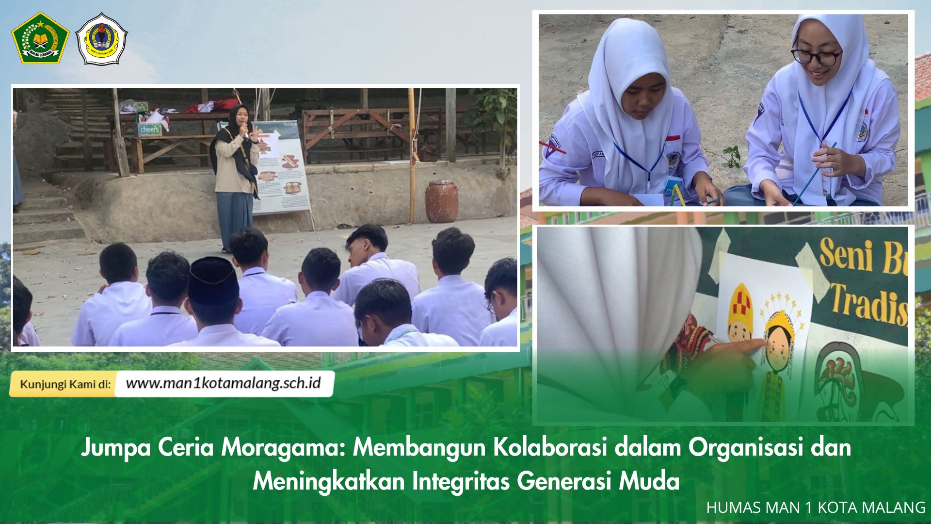 Jumpa Ceria Moragama: Membangun Kolaborasi dalam Organisasi dan Meningkatkan Integritas Generasi Muda