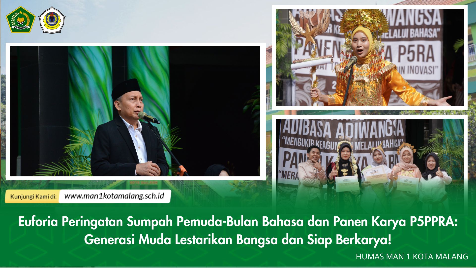 Euforia Peringatan Sumpah Pemuda-Bulan Bahasa dan Panen Karya P5PPRA: Generasi Muda Lestarikan Bangsa dan Siap Berkarya!
