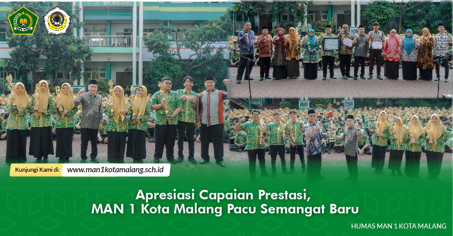 Apresiasi Capaian Prestasi, MAN 1 Kota Malang Pacu Semangat Baru