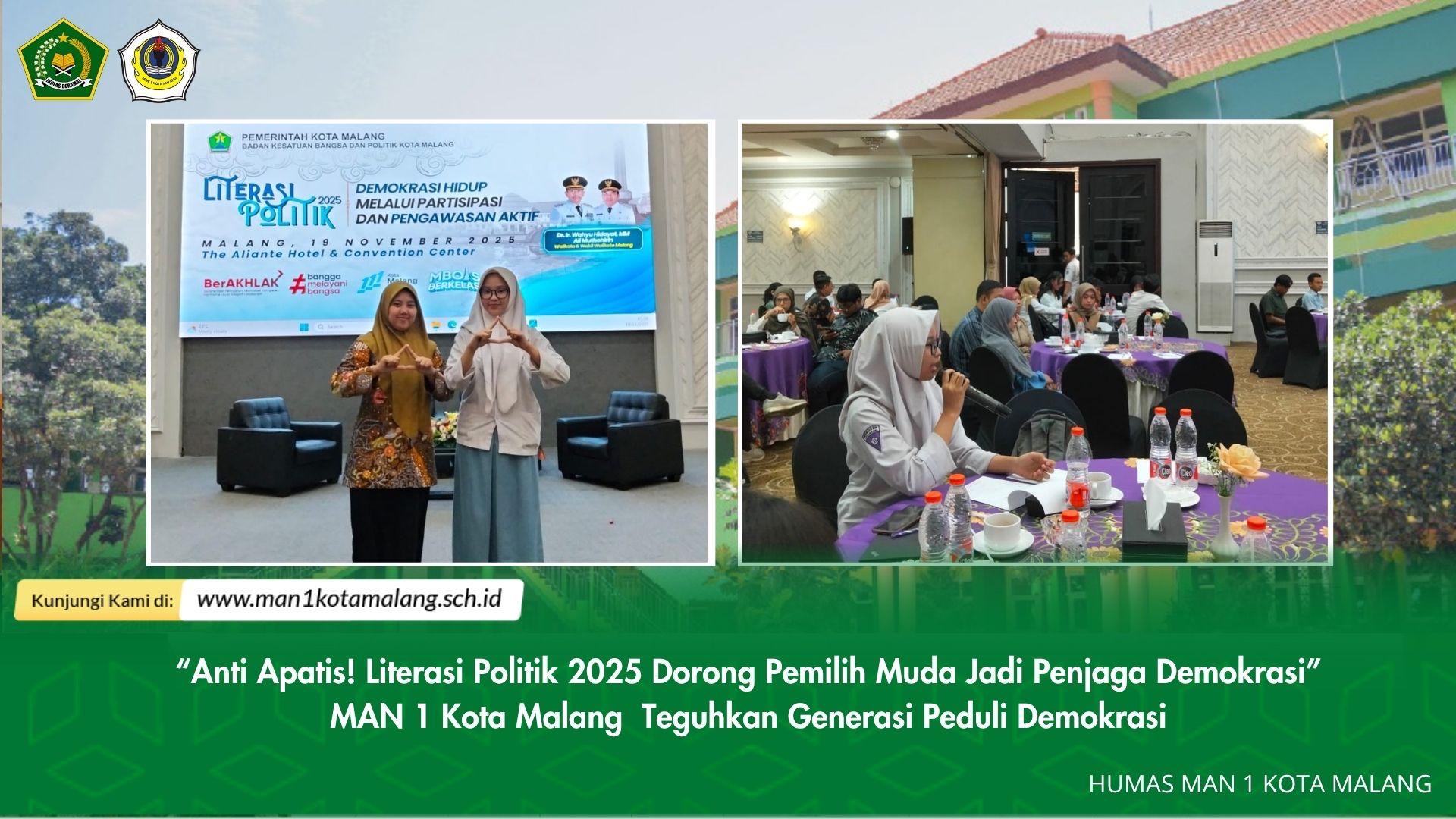 “Anti Apatis! Literasi Politik 2025 Dorong Pemilih Muda Jadi Penjaga Demokrasi”