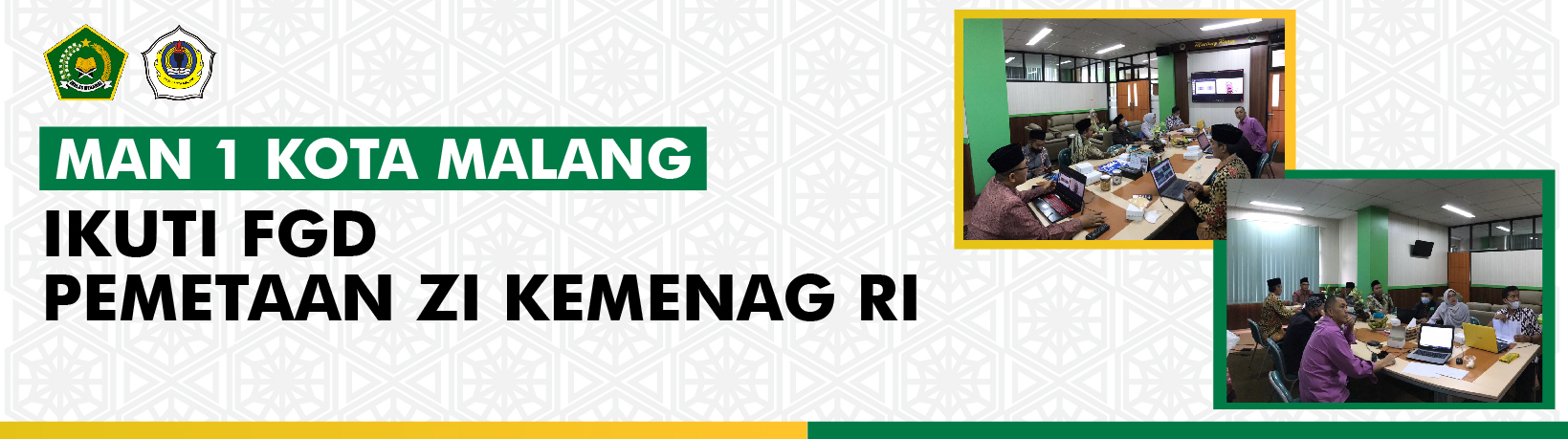 MAN 1 KOTA MALANG IKUTI FGD PEMETAAN ZI KEMENAG RI