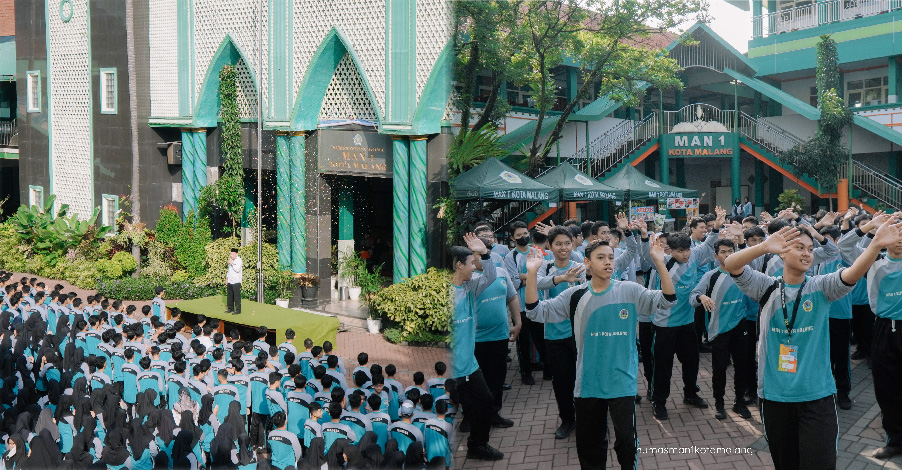 Euforia FLOSMA, Atmosfer Positif dan Sportif MAN 1 Kota Malang