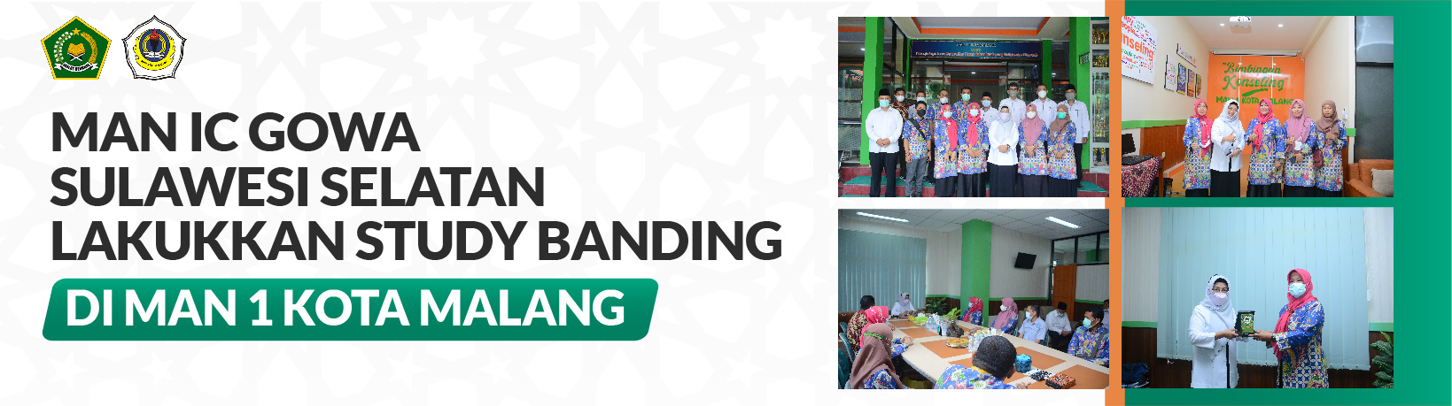 MAN IC GOWA SULAWESI SELATAN LAKUKAN STUDY BANDING DI MAN 1 KOTA MALANG