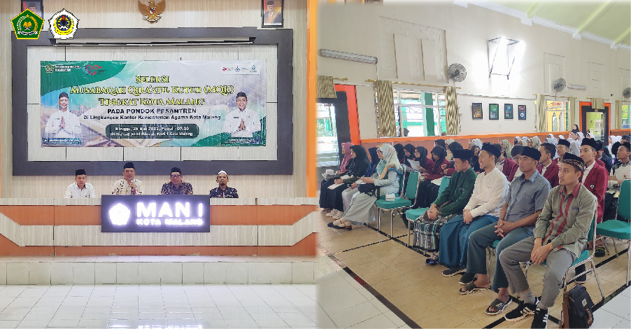 Mahad Darul Hikmah MAN 1 Kota Malang Menjadi Tuan Rumah pada Seleksi MQK Tingkat Kota Malang di Lingkungan Kantor Kementerian Agama Kota Malang