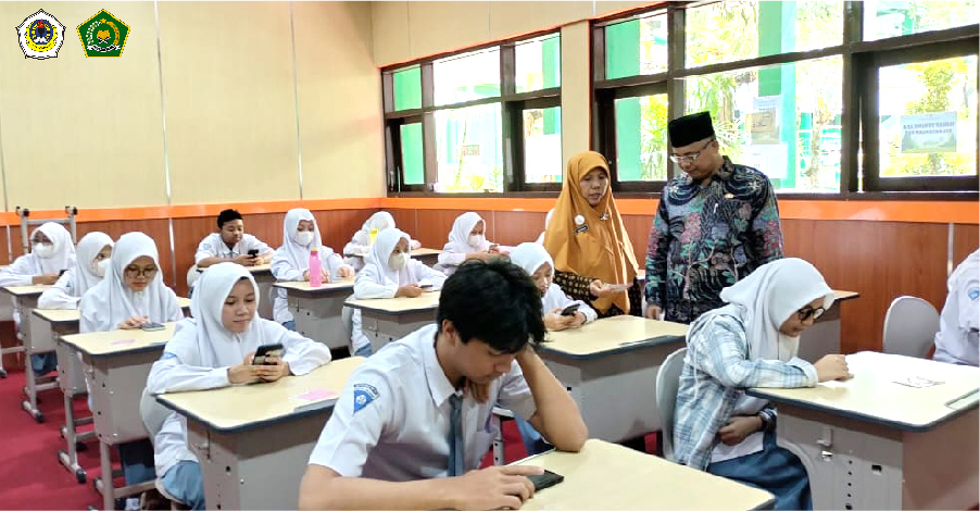 Monev Kegiatan PAS di MAN 1 Kota Malang