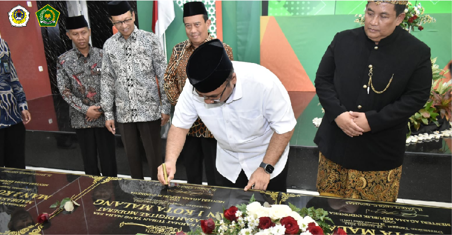 Peresmian MAN 1 Kota Malang sebagai Madrasah Digital Moderat oleh Menteri Agama RI