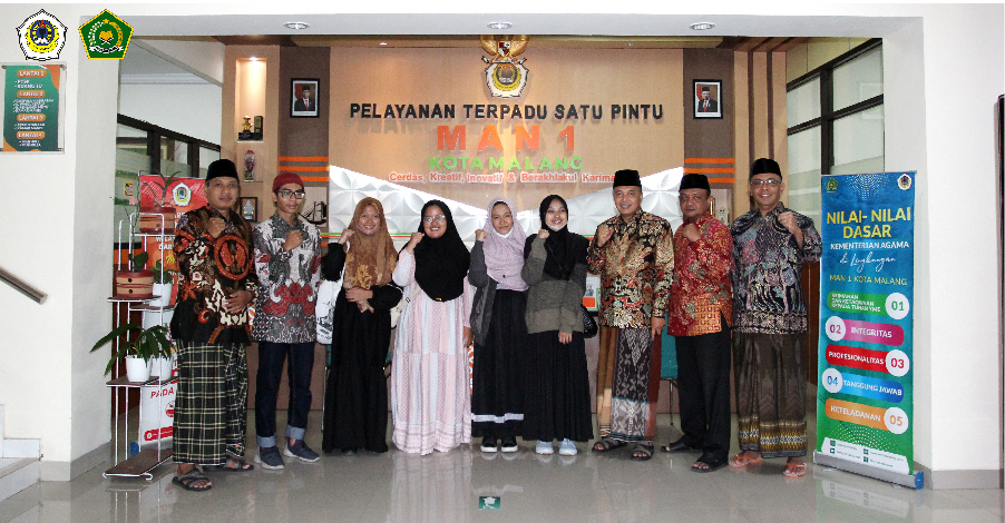 Tim Riset MAN 1 Kota Malang Melaju ke Babak Final NYIA dan LKIR yang diselenggarakan oleh BRIN 