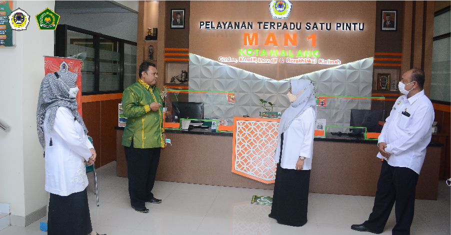 ITJEN KEMENAG RI LAKUKAN SIDAK DAN PEMBINAAN  DI MAN 1 KOTA MALANG