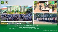 Apel Hari Santri Nasional 2025 MAN 1 Kota Malang: Momen Kebersamaan dan Refleksi Nilai Pesantren