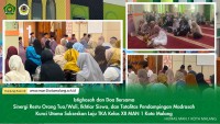 Istighosah dan Doa Bersama Sinergi Restu Orang Tua/Wali, Ikhtiar Siswa, dan Totalitas Pendampingan Madrasah Kunci Utama Sukseskan Laju TKA Kelas XII MAN 1 Kota Malang